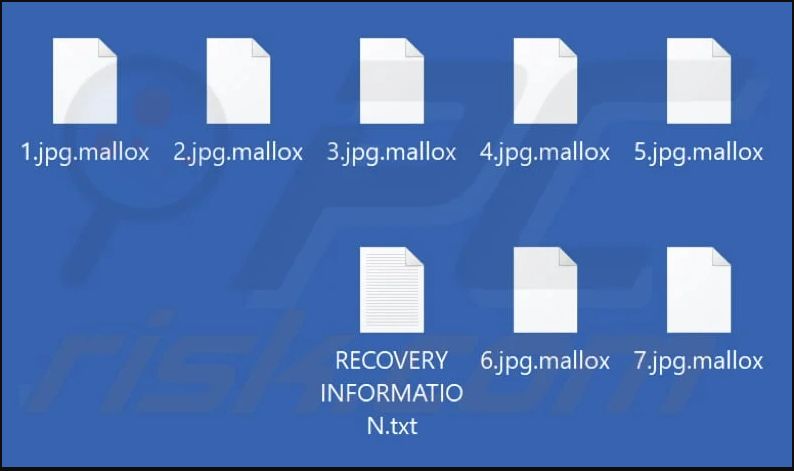 Mallox Ransomware Extension