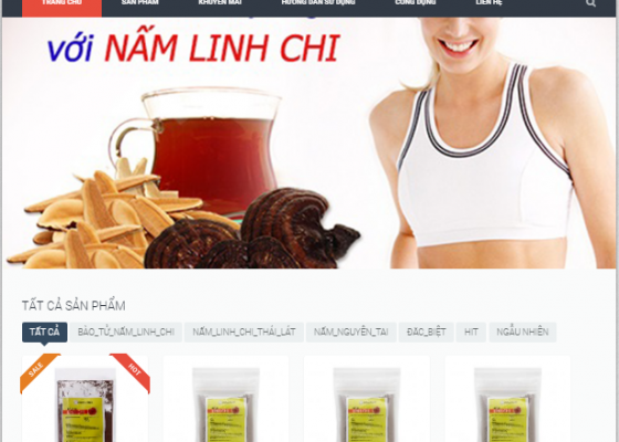 Web kinh doanh nam linh chi